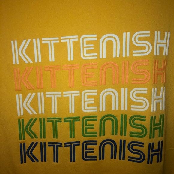 🆕 KITTENISH stretchy fitted crop top ✨BNWT✨ - Picture 3 of 4